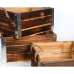CAJA MADERA RUSTICA X 3 - Imagen 2