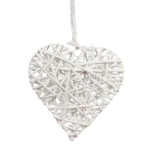 CORAZON LAZO MIMBRE 30CM