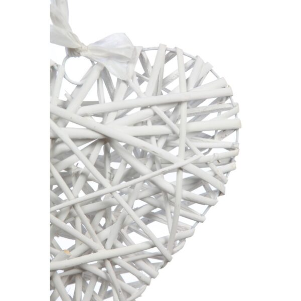 CORAZON LAZO MIMBRE 30CM - Imagen 2