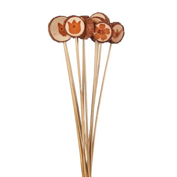 Y0022_0 PICK MADERA TRONCO MIX BOLSA 12UD - Imagen 1