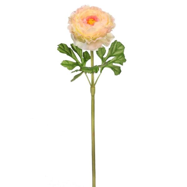 VARA DE RANUNCULO FLOCADO 56CM - Imagen 1