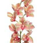ORQUIDEA CYMBIDIUM ARTIFICIAL 105CM - Imagen 4