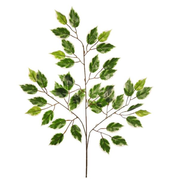 Y0409.10_0 HOJAS RAMAJE BICOLOR ARTIFICIAL 60CM - Imagen 1