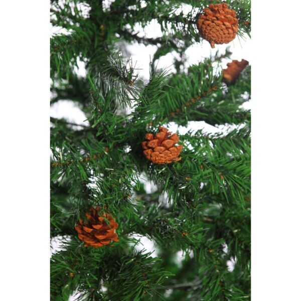 ARBOL NAVIDAD ARTIFICIAL PIÑAS 230CM - Imagen 2