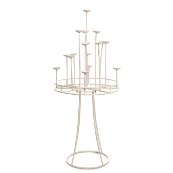 SOPORTE FLORAL METAL 105CM - Imagen 1