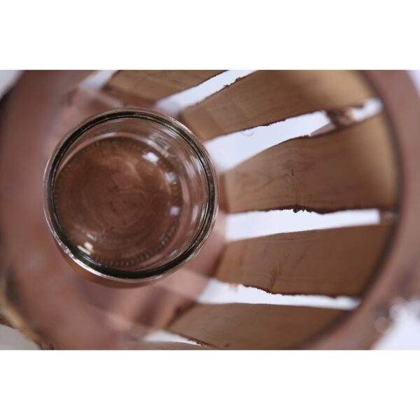 FAROL PARA VELAS CORTEZA PINO 48CM - Imagen 2