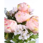 RAMO PEONIAS Y ASTER 50CM - Imagen 2
