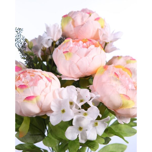 RAMO PEONIAS Y ASTER 50CM - Imagen 2