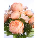 RAMO PEONIAS Y ASTER 50CM - Imagen 6