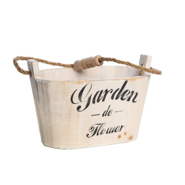 CUBO GARDEN MADERA 10CM - Imagen 1