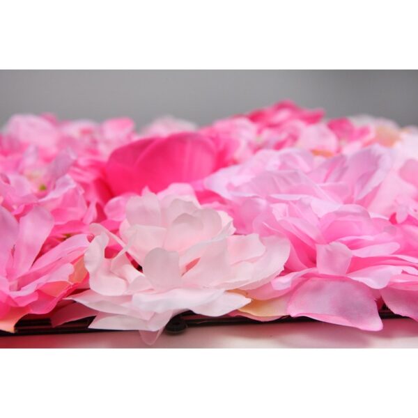 MURO ROSAS Y HORTENSIAS 60X40CM - Imagen 3