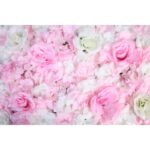 MURO ROSAS Y HORTENSIAS 60X40CM - Imagen 4