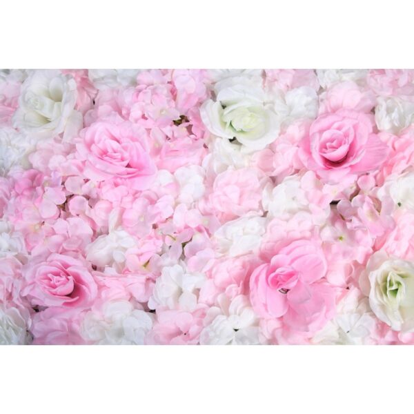 MURO ROSAS Y HORTENSIAS 60X40CM - Imagen 4