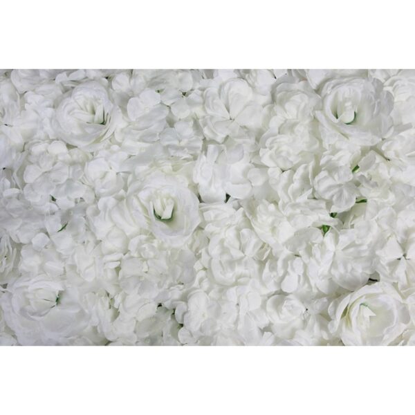 PLACA ROSAS Y HORTENSIAS ARTIFICIAL 60X40CM - Imagen 1