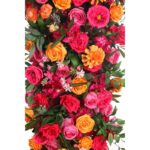 PANEL DE FLORES ARTIFICIALES 150X40CM - Imagen 5