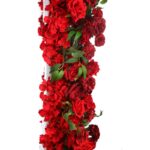 PANEL ROSAS ROJAS 200X40CM - Imagen 3