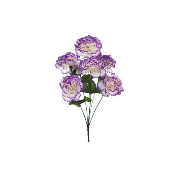 Y0848_0 RAMO CLAVEL X7 ARTIFICIAL 46CM - Imagen 1