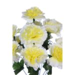 RAMO DE CLAVELES X 12 ARITFICIAL 50CM - Imagen 4