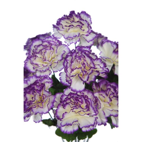 RAMO DE CLAVELES X 12 ARITFICIAL 50CM - Imagen 6