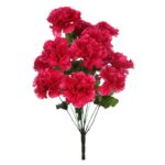 RAMO DE CLAVELES X 12 ARITFICIAL 50CM - Imagen 7